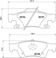 Brembo P37016