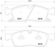 Brembo P37017