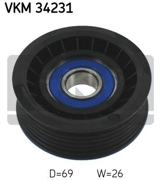 Skf VKM34231