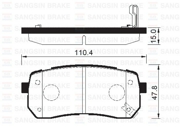 Sangsin brake SP1192