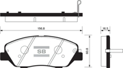 Sangsin brake SP1246