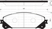 Sangsin brake SP2137