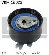 Skf VKM16022