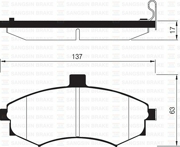 Sangsin brake SP1152