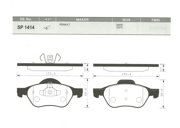 Sangsin brake SP1414