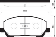 Sangsin brake SP1384