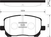 Sangsin brake SP1373