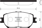 Sangsin brake SP2037