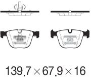 Sangsin brake SP2246