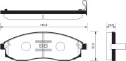 Sangsin brake SP1256