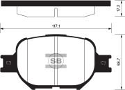 Sangsin brake SP1272