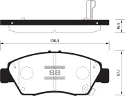 Sangsin brake SP1435