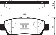 Sangsin brake SP2022