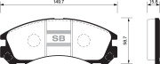 Sangsin brake SP1523