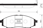 Sangsin brake SP2078