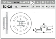 Sangsin brake SD1021