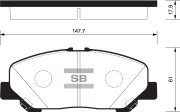 Sangsin brake SP2183