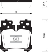 Sangsin brake SP2301