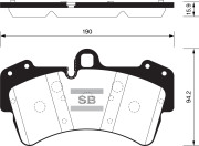 Sangsin brake SP2197