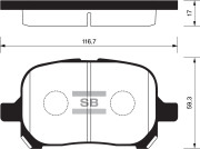 Sangsin brake SP1226