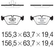 Sangsin brake SP2216