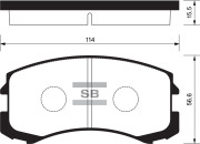 Sangsin brake SP1255