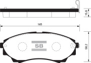 Sangsin brake SP1479