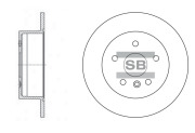 Sangsin brake SD4016