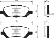 Sangsin brake SP1459