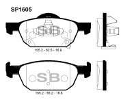 Sangsin brake SP1605