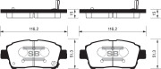 Sangsin brake SP1232