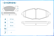 CWORKS C11CR1016