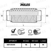 Miles HBFC45X95