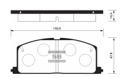 Sangsin brake SP1105