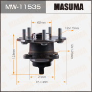 Masuma MW11535