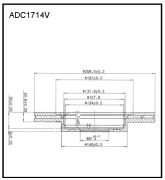 ALLIED NIPPON ADC1714V