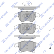 Sangsin brake SP4021