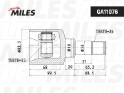 Miles GA11076