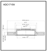 ALLIED NIPPON ADC1715V