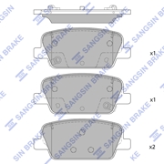 Sangsin brake SP4328