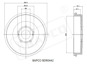 BAPCO BDR0442